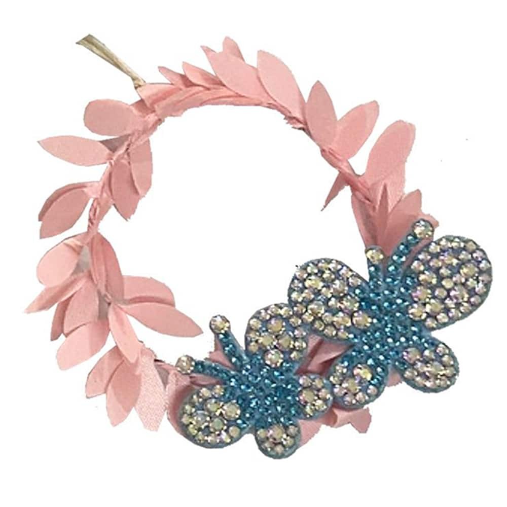 BunnysΣτεφανάκι Κρεμαστό Με Πεταλούδες 3 Χρώματα 8Εκ - 1Τμχpapell.gr